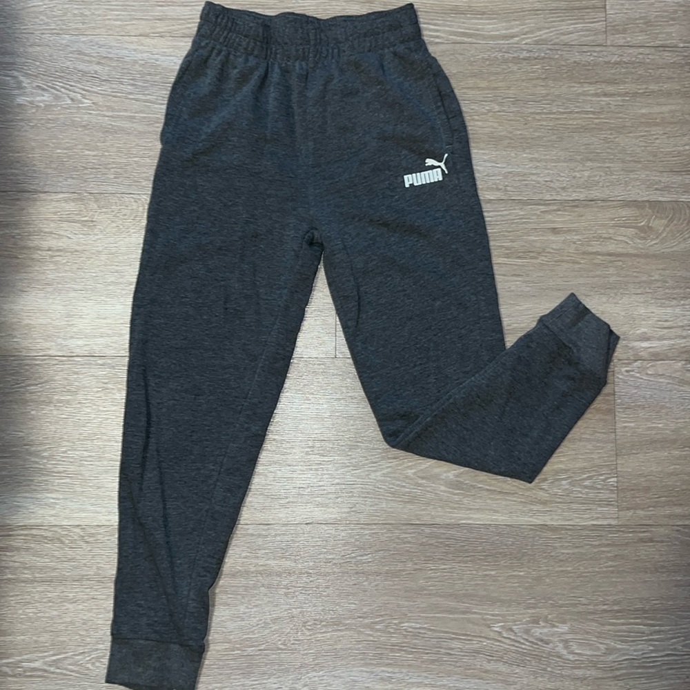 Children’s Gray Puma Sweatpants